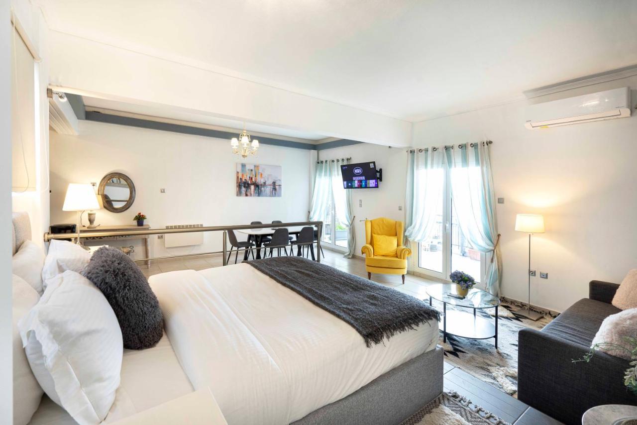 Mirabella Spacious Studio Athen Exterior foto